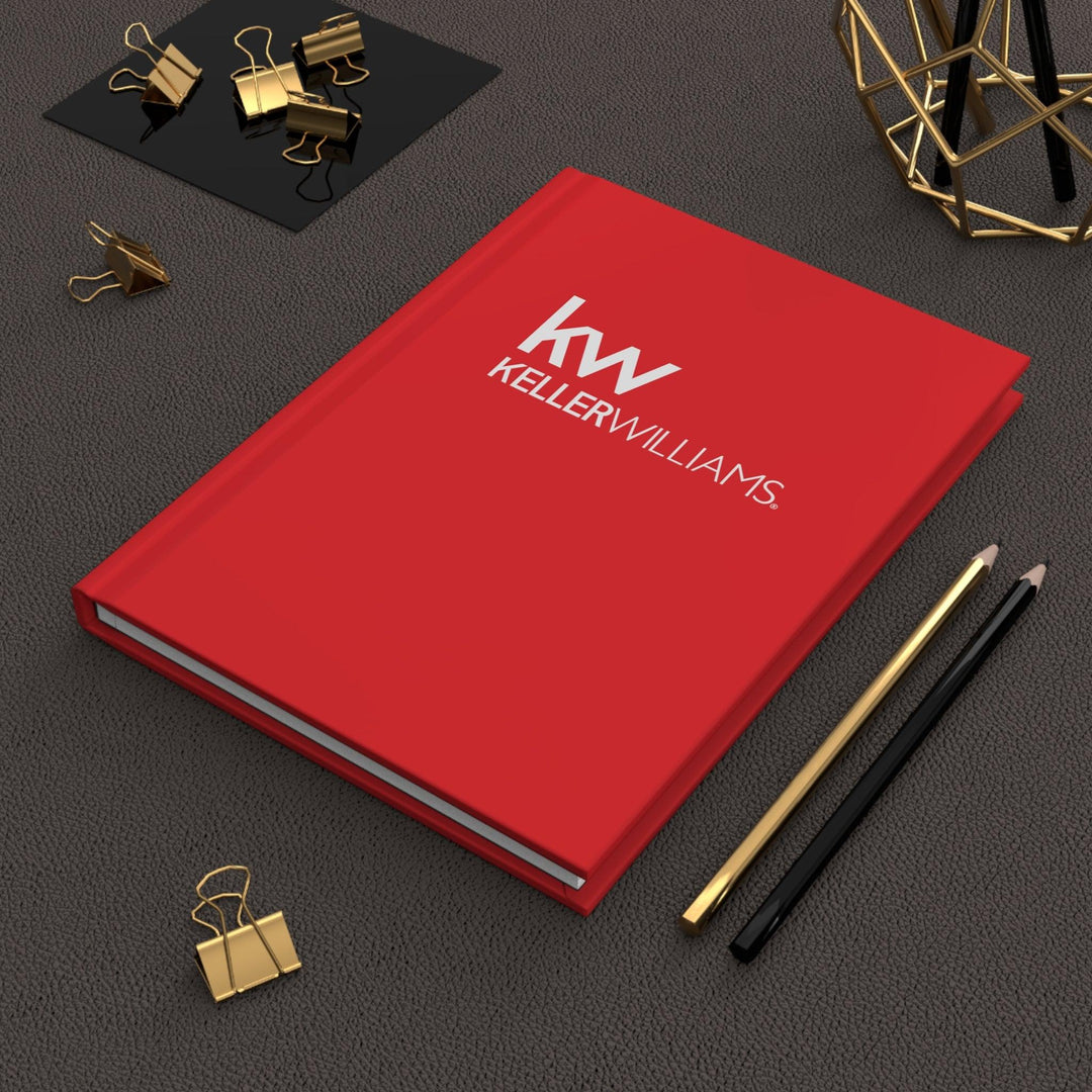 KW Red Hardcover Journal, KW-Red Hardcover Journal Matte