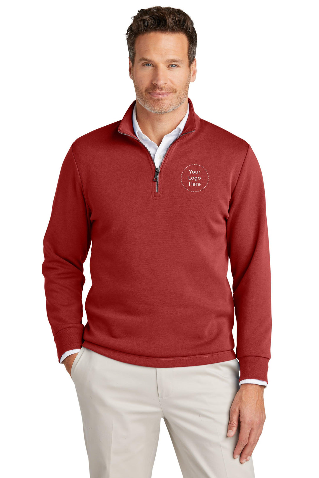 Double-Knit Full-Zip Hoodie