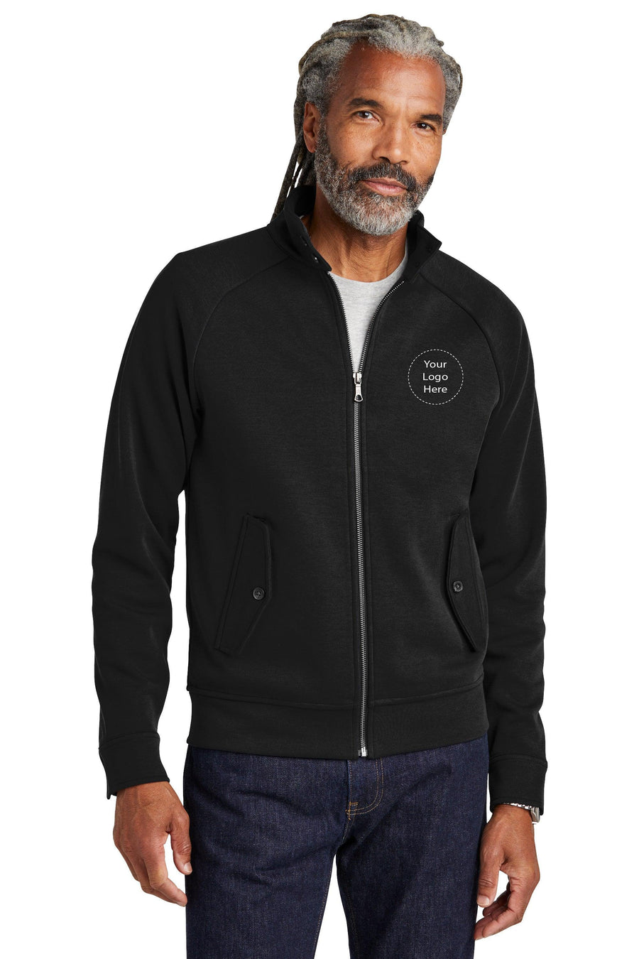 Double-Knit Full-Zip Jacket