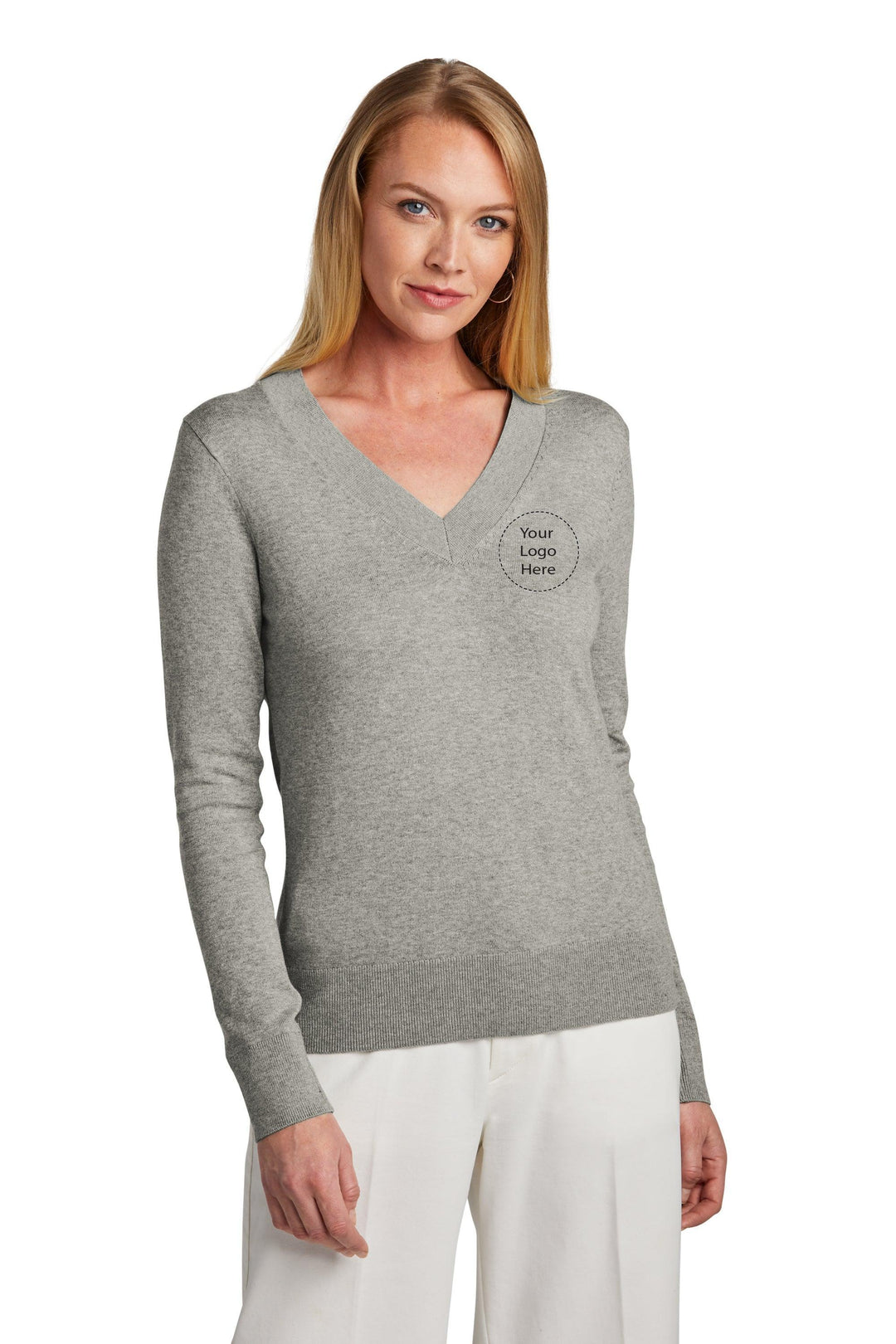 Women's v Neck Sweater