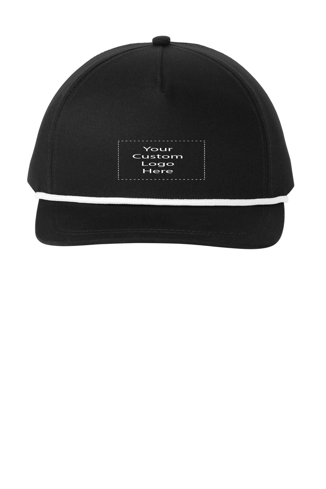 Snapback Rope Hat , KW-SM962 Snapback Five-Panel Rope Cap