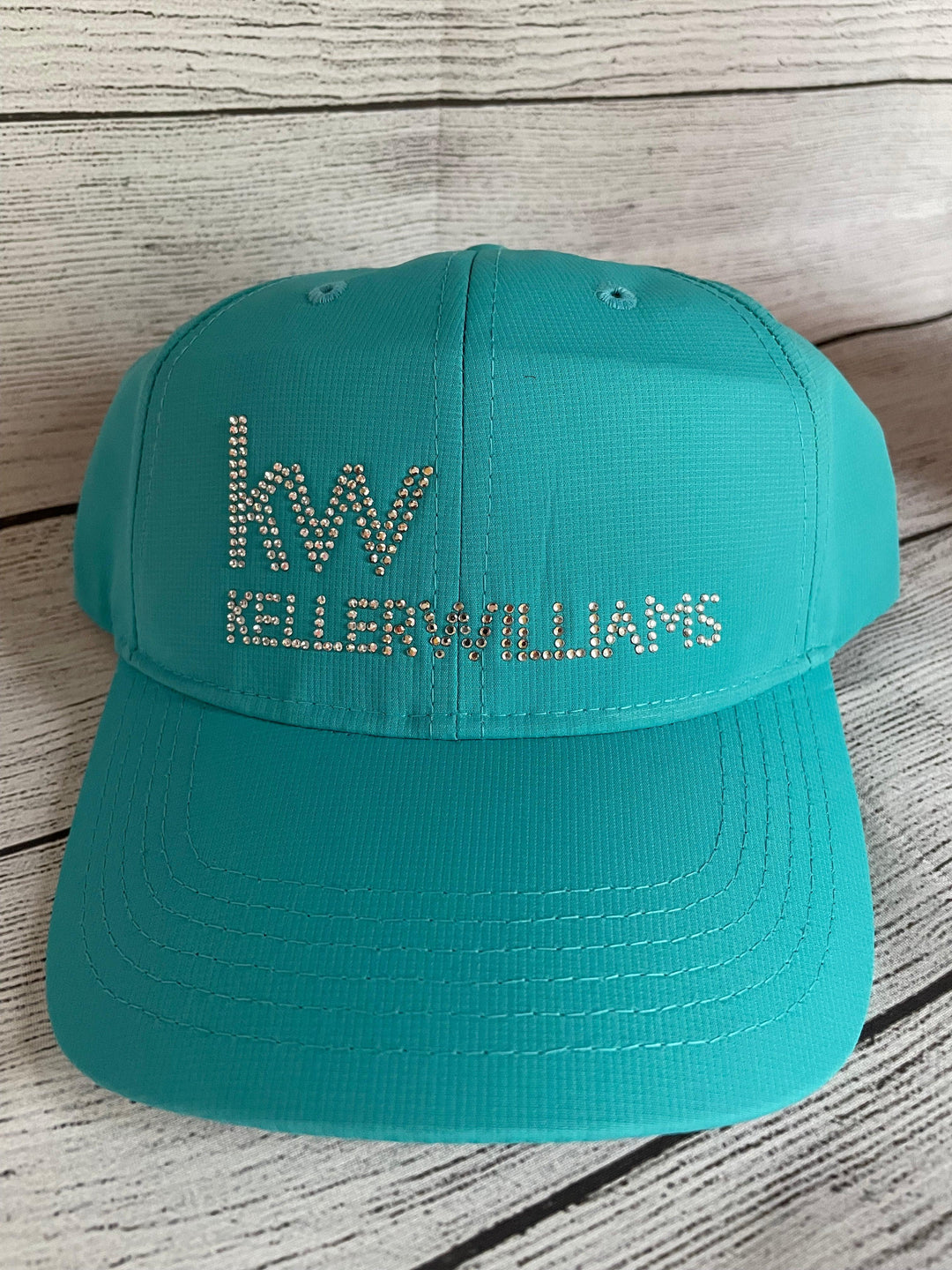 Keller Williams Ladies Rhinestone Cap, KW-FH354 Nylon Performance Ladies Rhinestone Cap w/Bling logo & Capper Option