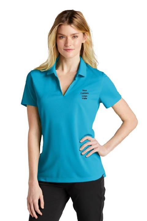 Nike Ladies Dri Fit Micro Pique 2.0 Polo, KW-SMNKDC1991 Ladies Nike-Dri-FIT Micro Pique 2.0 Polo