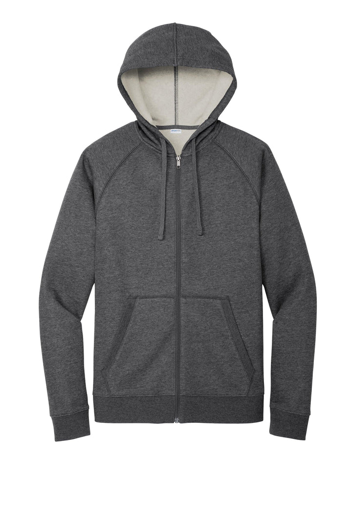 Fleece Full Zip Hoodie, KW-SMSTF201 Sport-Tek® Unisex Drive Fleece Hooded Full-Zip